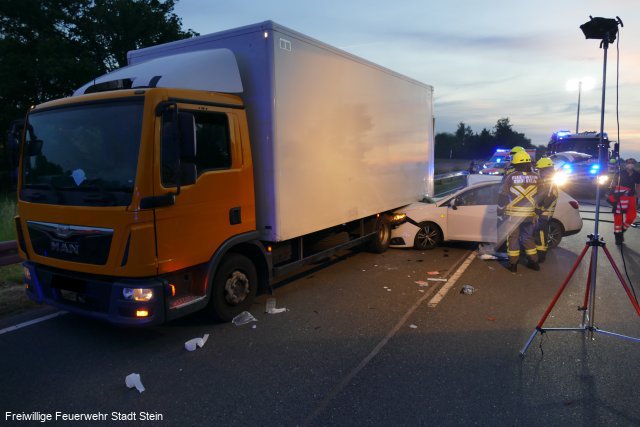 Verkehrsunfall B14 Gutzberg 12.06.2021