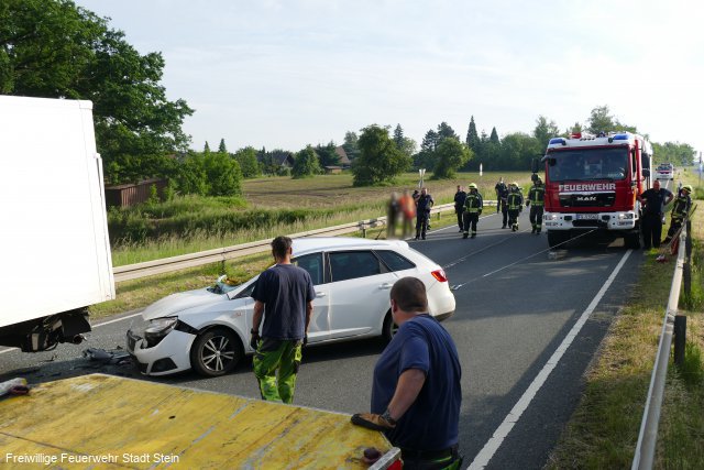 Verkehrsunfall B14 Gutzberg 12.06.2021