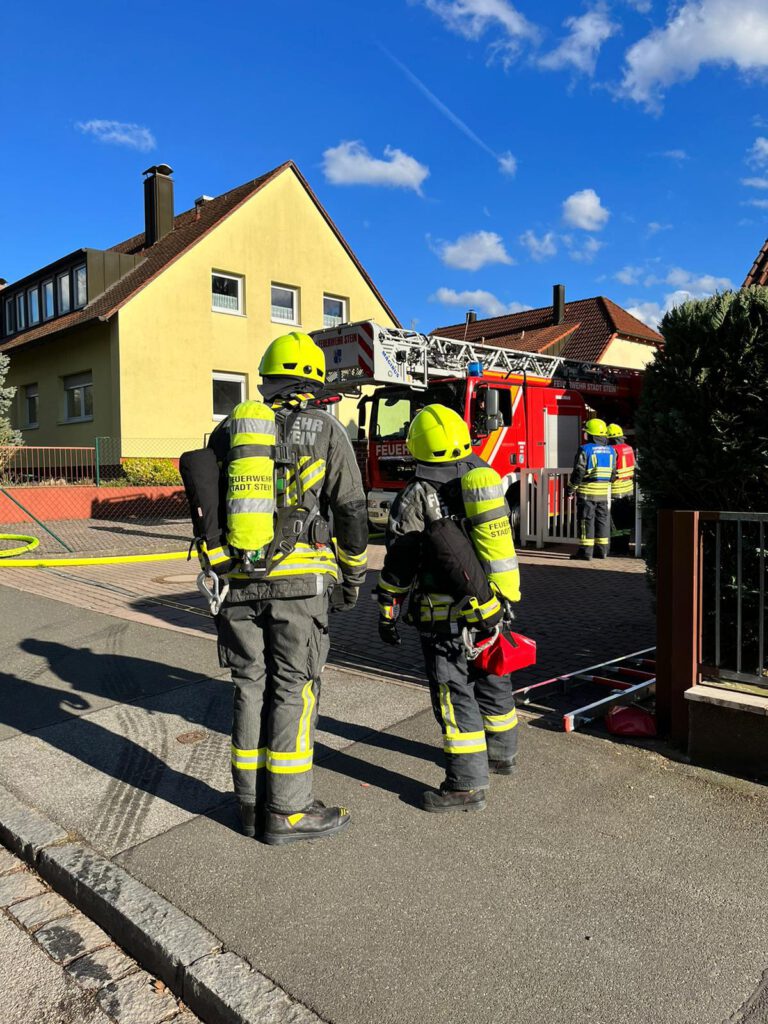 Einsatz der Feuerwehr Stein in Deutenbach am 06.04.02022