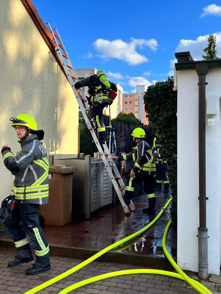 Einsatz der Feuerwehr Stein in Deutenbach am 06.04.02022