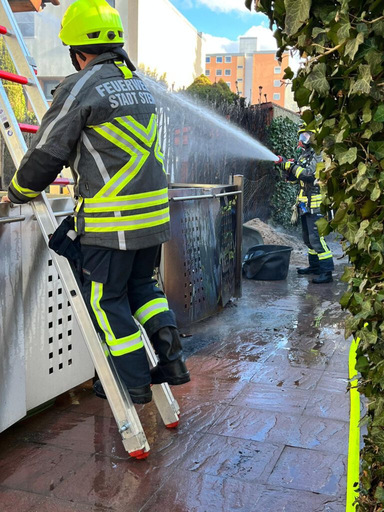 Einsatz der Feuerwehr Stein in Deutenbach am 06.04.02022