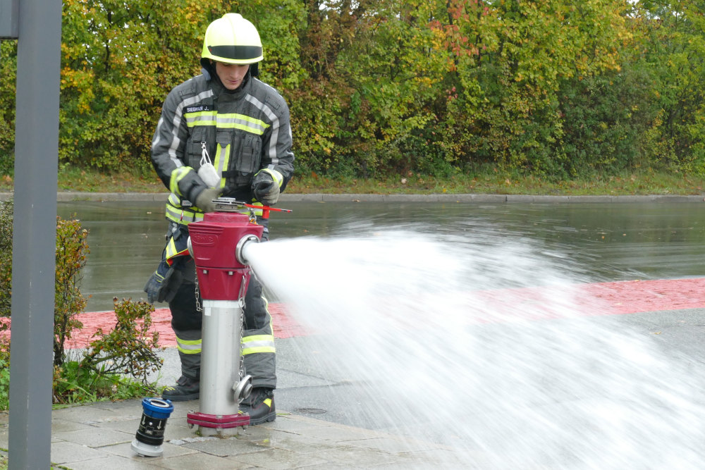 Abschlussprüfung der Truppführerausbildung bei der Feuerwehr Stein (15.10.2022)